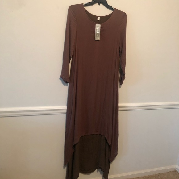 NWT Hanyi Fushi Boho Maxi Dress - Picture 1 of 9